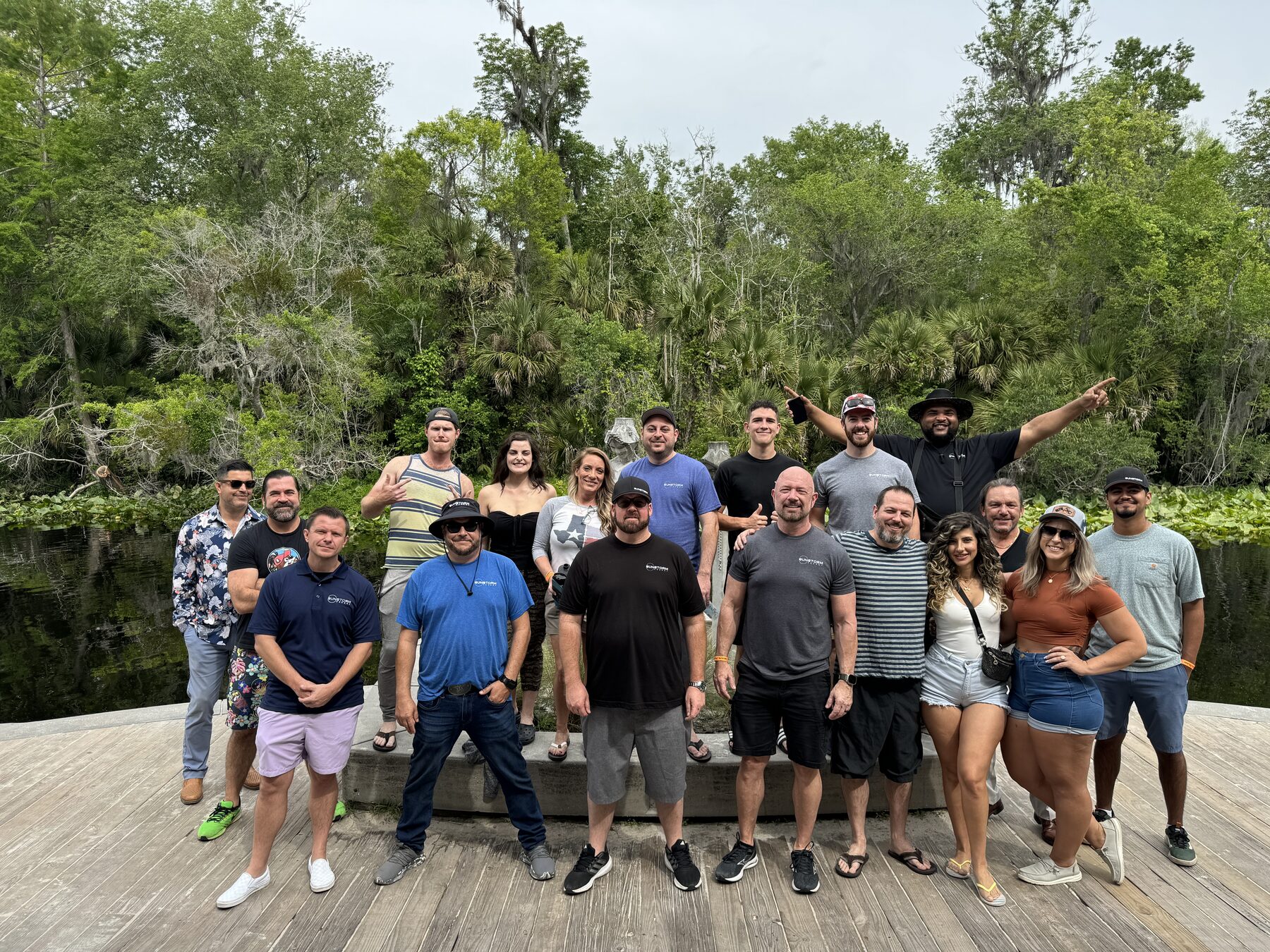 Members of the Sunstorm Energy team together in Central Florida